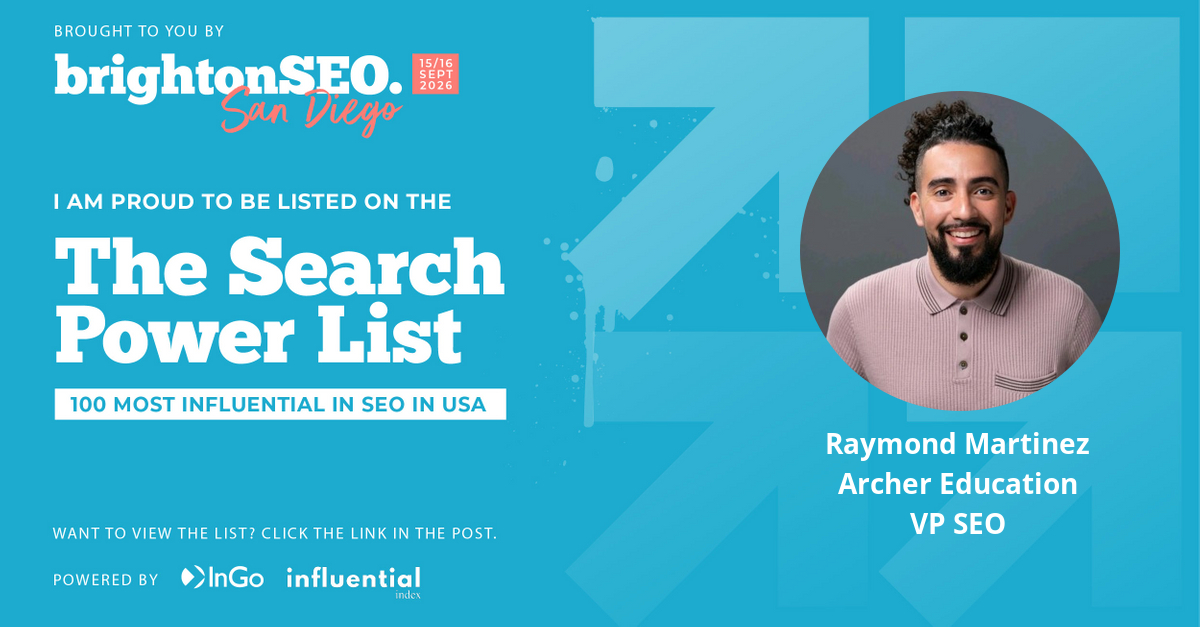 The Search Power List graphic