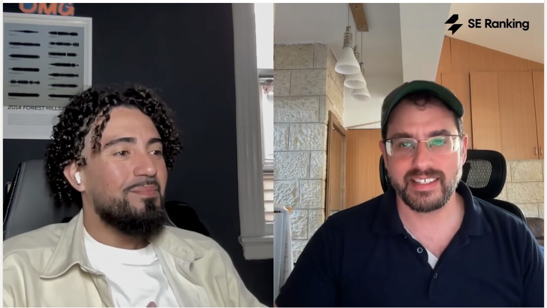 A screen grab of Ray and Mordy on the Chunking podcast